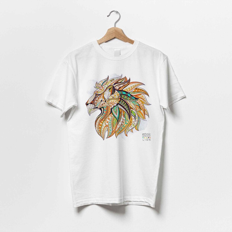Colorful Lion